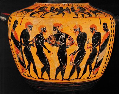 Offering presents to a lover by Greek Greek
