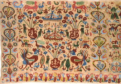 Part of a Bridal Bed Valance, from Ioannina, Ipeiros (detail) by Greek School
