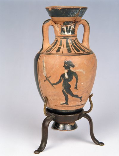 Small Panathenaic Amphora, Bulas Group, Athens by Greek School
