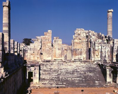 The Great Staircase of the Temple of Apollo, c.336 BC by Greek School