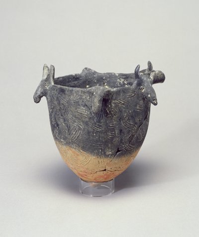 Tulip-Bowl, with Bull
