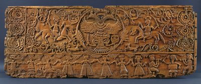 Front of a chest from Mani, Peloponnese, 17th-18th century by Greek School