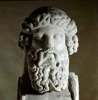 Bust of the Greek Philosopher Plato by Greek or Roman