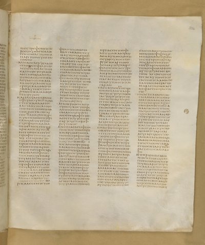Codex Sinaiticus, Add. MS 43725, f.304r by Greek School