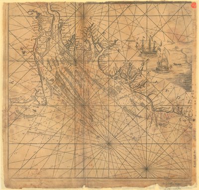 England East Coast from Thames Estuary to the Wash by Greenvile Collins