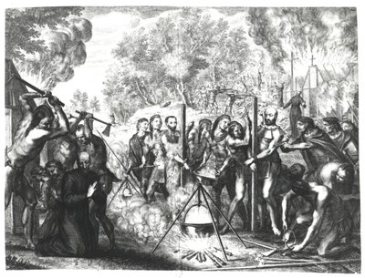The Death of some Jesuit Fathers in Nouvelle-France, from 