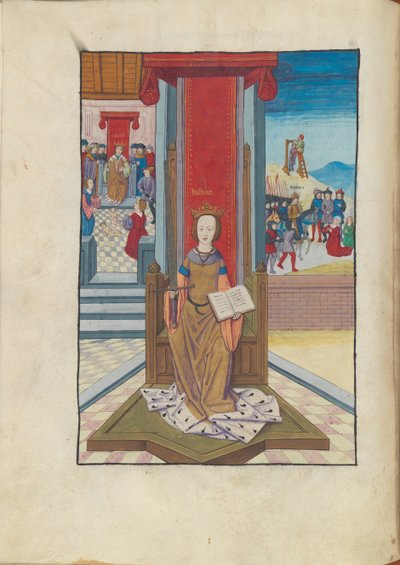 Justitia (Justice) from Margareta Philosophica by Gregor, Reisch