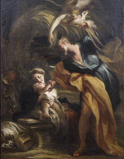 The Rest on the Flight into Egypt by Gregorio De Ferrari