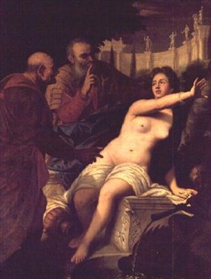 Susanna and the Elders by Gregorio Lazzarini