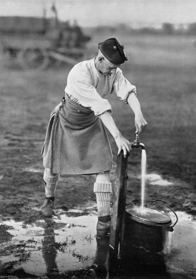 Camp Life, Getting Water by Gregory and Co