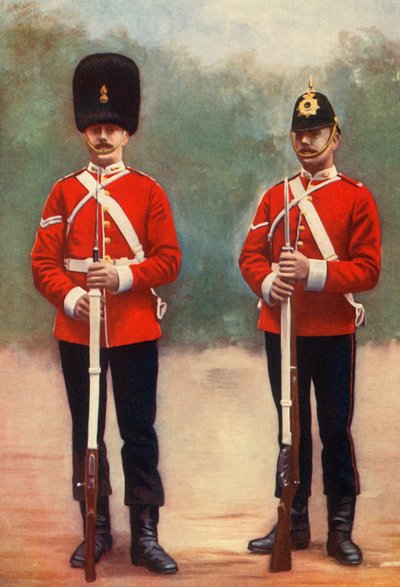 Northumberland Fusiliers Corporal and Durham Light Infantry Lance-Corporal by Gregory and Co