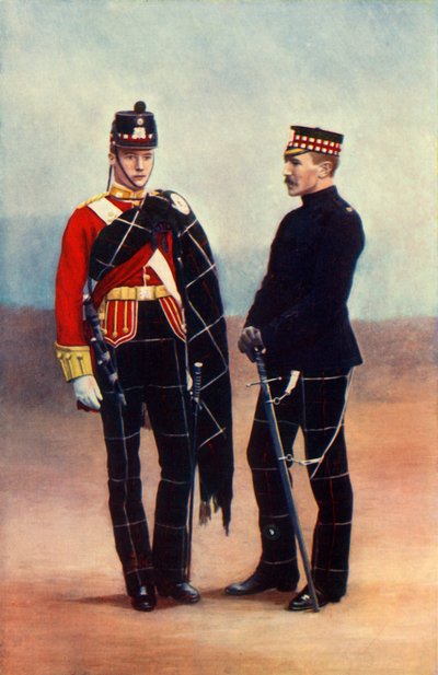 Officers of the Highland Light Infantry by Gregory and Co