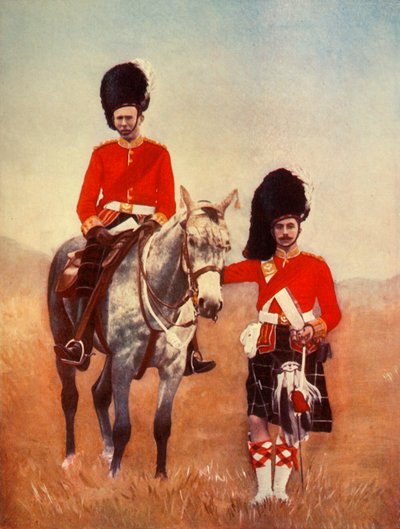 Officers of the Seaforth Highlanders, 1901 by Gregory and Co