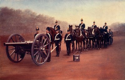 Royal Field Artillery Action Front, 1900 by Gregory and Co