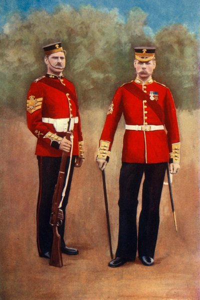 The Grenadier Guards Colour-Sergeant & Sergeant-Major by Gregory and Co