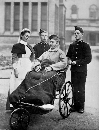 The convalescent, Herbert Hospital, Woolwich, London, 1896 by Gregory and Co