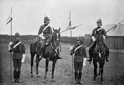 Troopers of the South Australian Cavalry, 1896 by Gregory and Co
