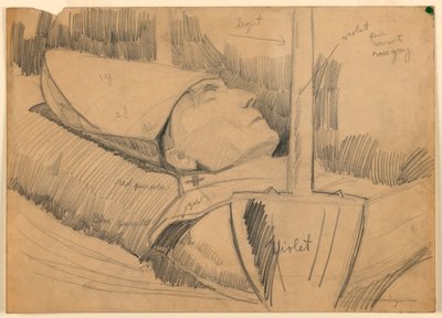 Funerary Portrait of James Cardinal Gibbons by Griffith Baily Coale