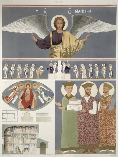 Frescoes from the Orthodox Church of Nekrssi near Dido, plate 48 from 