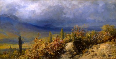 Autumn View of the Crimea by Grigori Grigorievich Mjasoedov