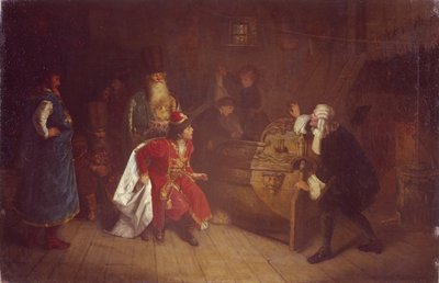 The Grandfather of Russian Fleet by Grigori Grigorievich Mjasoedov