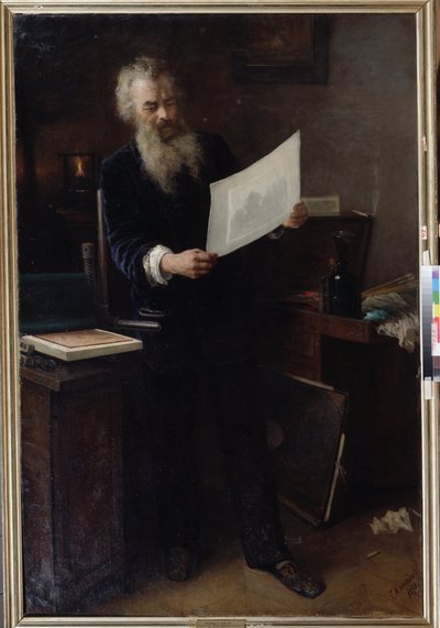 The first impression by Grigori Grigoryevich Myasoedov