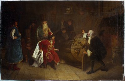 The Grandfather of the Russian Fleet by Grigori Grigoryevich Myasoedov