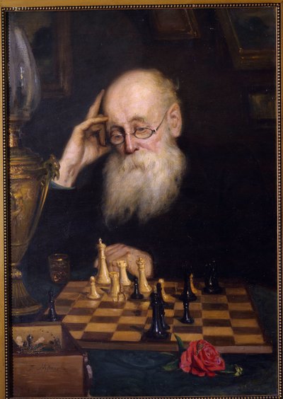 Chess with Himself by Grigori Grigoryevich Myasoedov
