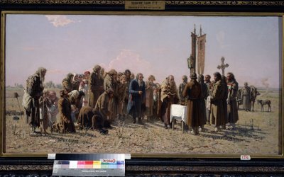 Prayer During the Drought by Grigori Grigoryevich Myasoedov