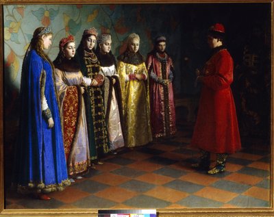 Tsar Alexis Mikhailovich (Alexis I of Russia, the Very Peaceful Tsar) by Grigori Semenovich Sedov