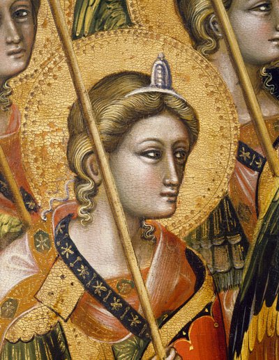 Angelic hierarchies by Guariento di Arpo
