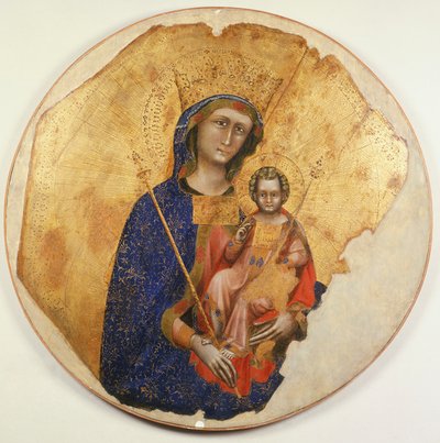 Madonna with Child by Guariento di Arpo