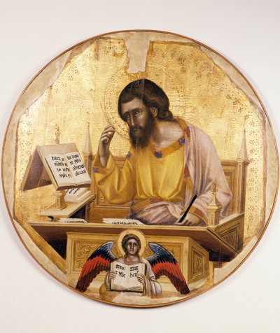 St Matthew by Guariento di Arpo