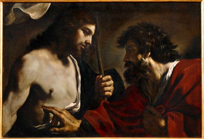 Doubting Thomas by Guercino (1591-1666)