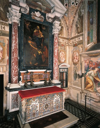Madonna and Child with Saints Peter and Paul by Guercino
