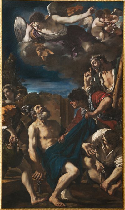 The Martyrdom of St Peter by Guercino