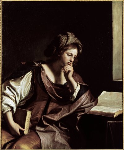 The Samian Sibyl (of Samos) by Guercino