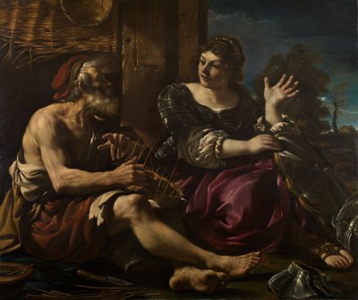 Erminia and the Shepherd by Guercino