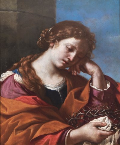 Mary Magdalene with the Crown of Thorns by Guercino