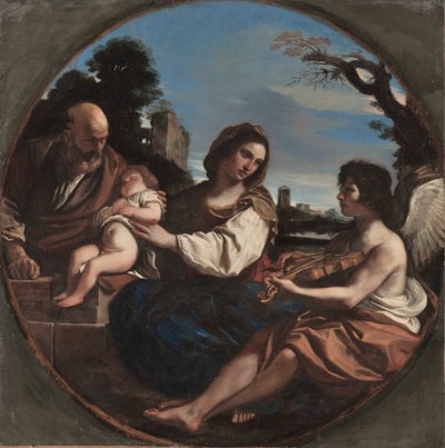 Rest on the Flight into Egypt, 1624 by Guercino