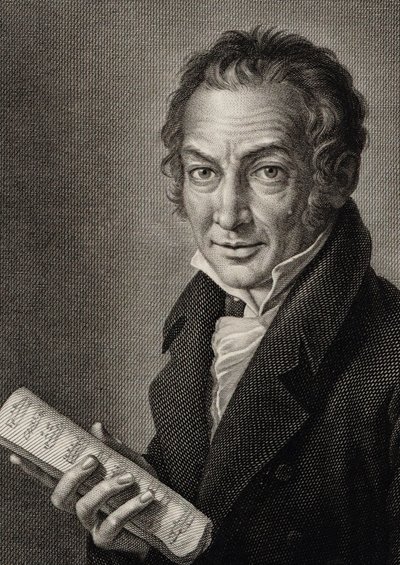 Portrait of the Composer Nicola Antonio Zingarelli by Guglielmo Morghen
