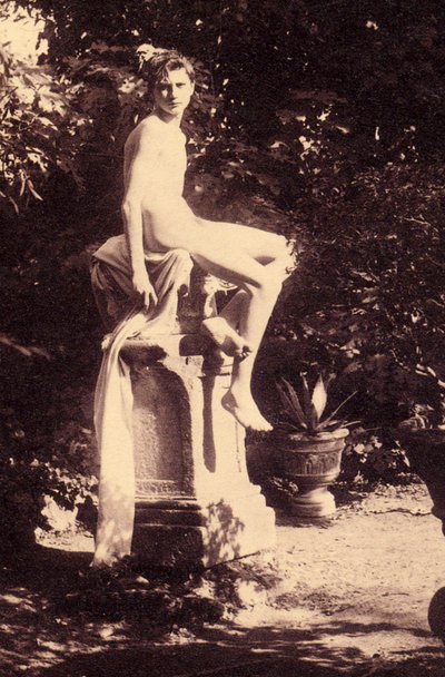 Study of a Boy by Guglielmo Plüschow
