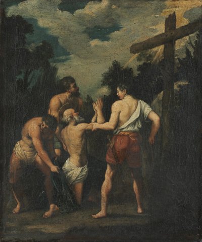 Martyrdom of Saint Andrew by Guido (after) Reni