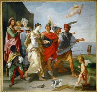 The Abduction of Helena by Guido (follower of) Reni