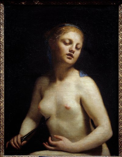 Lucrece Died by Guido Cagnacci