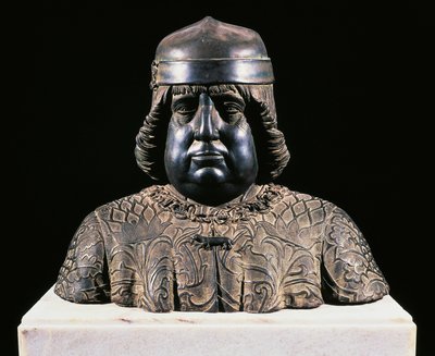 Bust of Alfonso of Aragon by Guido Mazzoni