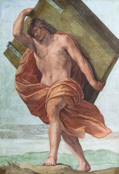 Ceiling frescoes of the room of the Aldobrandini wedding, depicting scenes from the stories of Samson by Guido Reni
