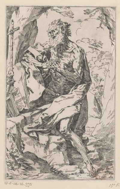 Saint Jerome in the Wilderness by Guido Reni