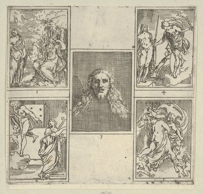 Five Numbered Scenes, Each After a Painter in the Accademia Degl