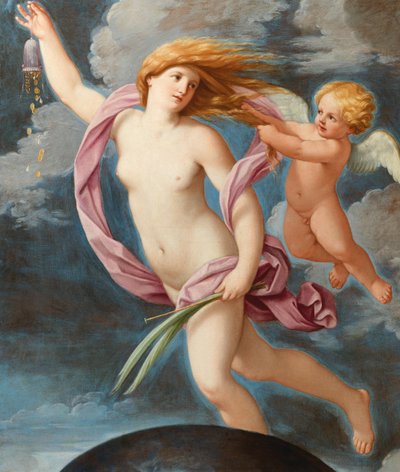 Fortuna with a purse by Guido Reni